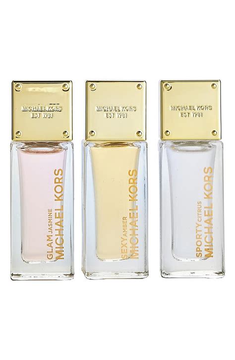 michael kors mini eau de parfum set|michael kors miniature perfume.